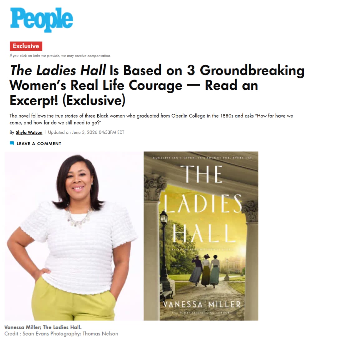 The Ladies Hall featured in People magazine exclusive